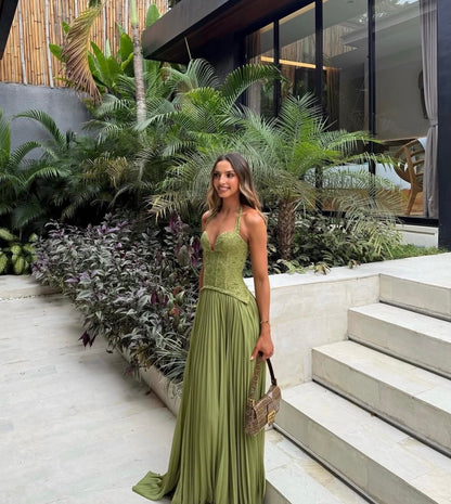 Fenity - Gaia Gown in Green