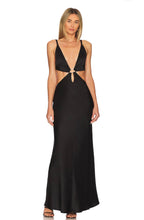 Load image into Gallery viewer, Bec and Bridge - Felix V Maxi Dress Black
