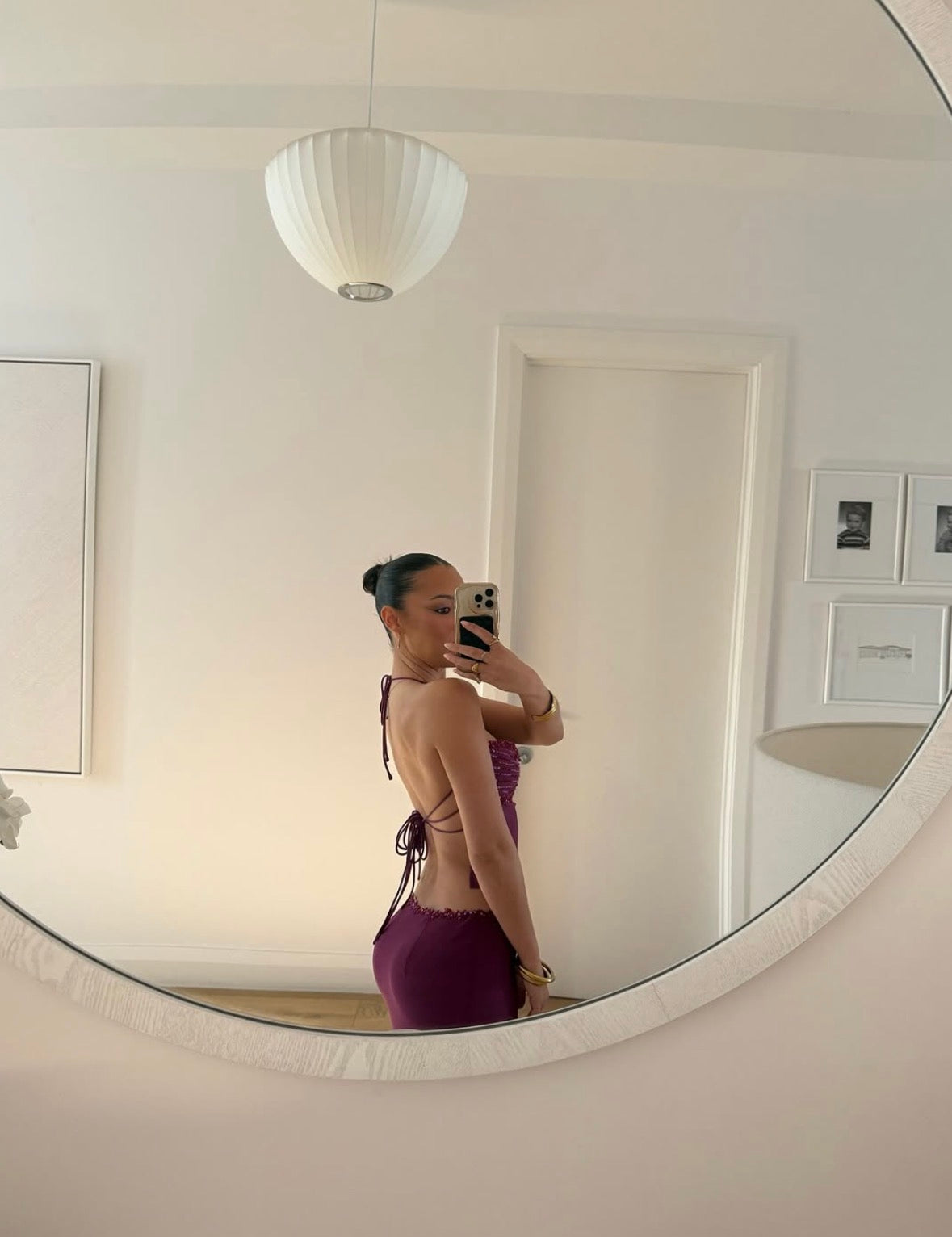 I am Delilah - Jemima Halter Top & Skirt Set in Berry
