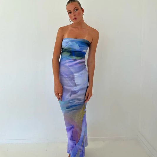 HNTR THE LABEL - Lotus Maxi Dress