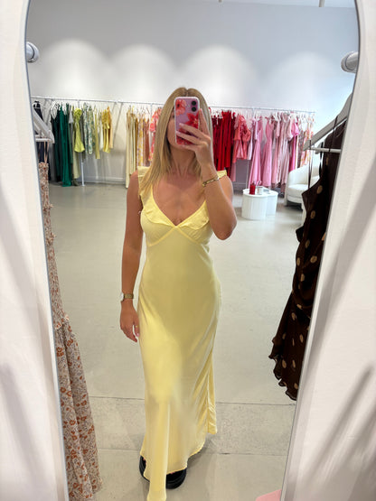 Dazie - Swell Maxi Dress in Butter Yellow