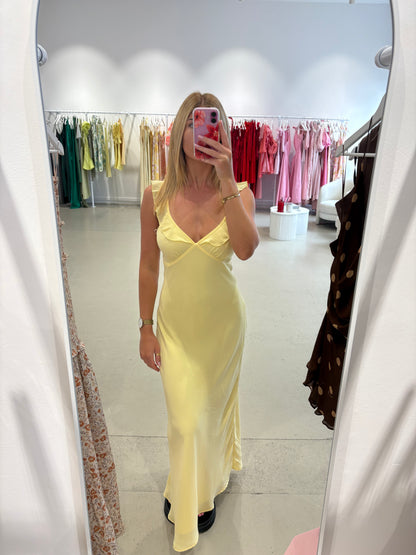 Dazie - Swell Maxi Dress in Butter Yellow