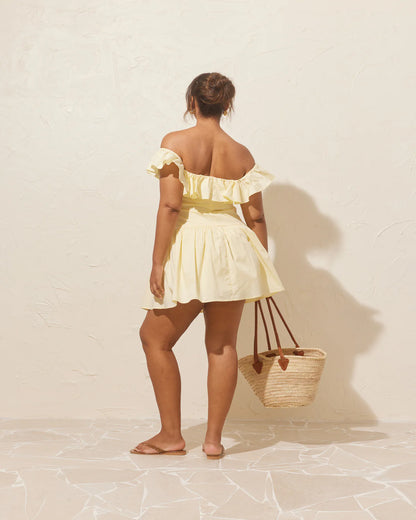 bonita mini dress butter Marnie Bec And Bridge Bonita Tie Dress Butter Bec Bridge Marnie Mini Dress Butter