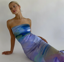 Load image into Gallery viewer, HNTR THE LABEL - Lotus Maxi Dress

