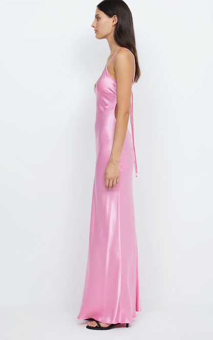 Bec and Bridge - Cedar City Maxi Dress in Candy Pink