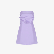 Load image into Gallery viewer, Ruby - Cheri Satin Mini Dress in Purple
