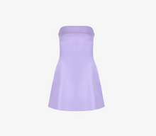 Load image into Gallery viewer, Ruby - Cheri Satin Mini Dress in Purple
