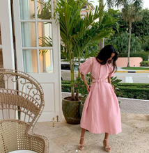 Load image into Gallery viewer, Aje - Mimosa Cut Out Midi Dress Pink
