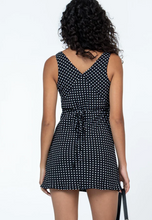 Load image into Gallery viewer, Princess Polly - Nellie Mini Dress Black Polka Dot
