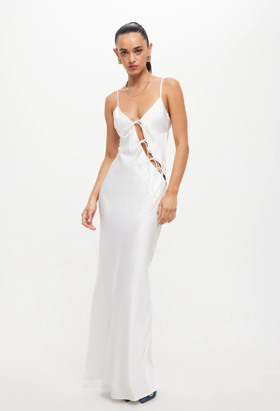 Lioness - About A Girl Maxi in White