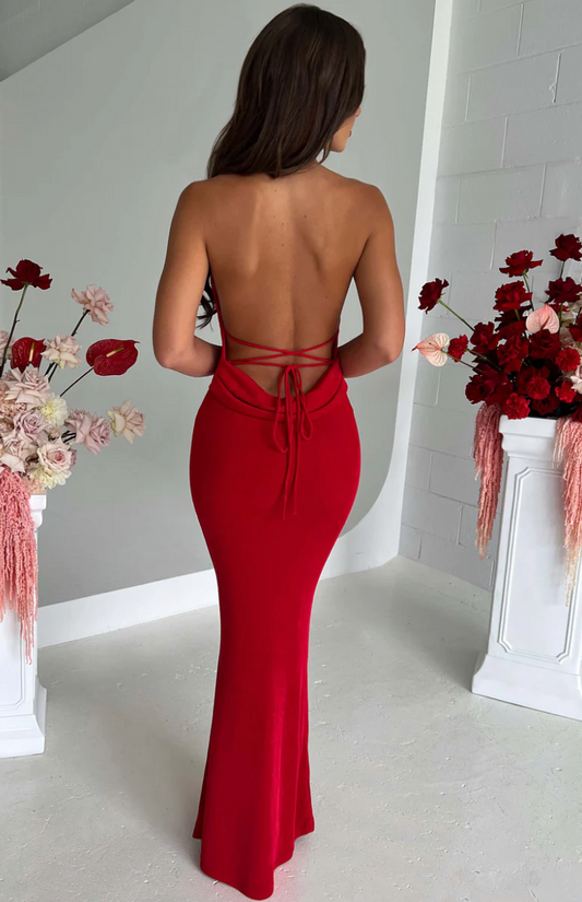 Babyboo - Talisa Maxi Dress in Red