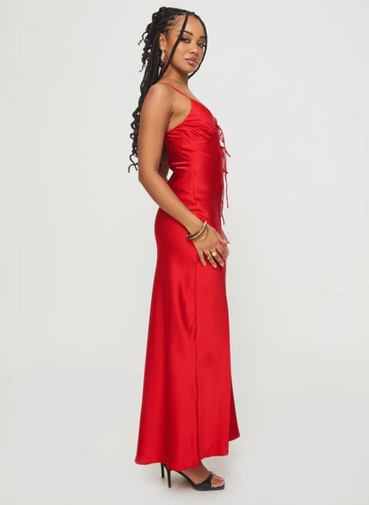 Lioness - About A Girl Maxi Dress Red