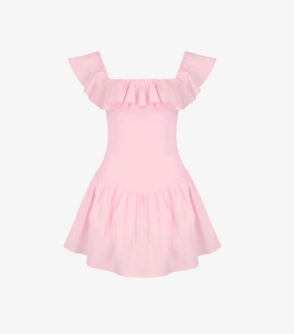 Ruby - Monaco Mini Dress in Soft Pink
