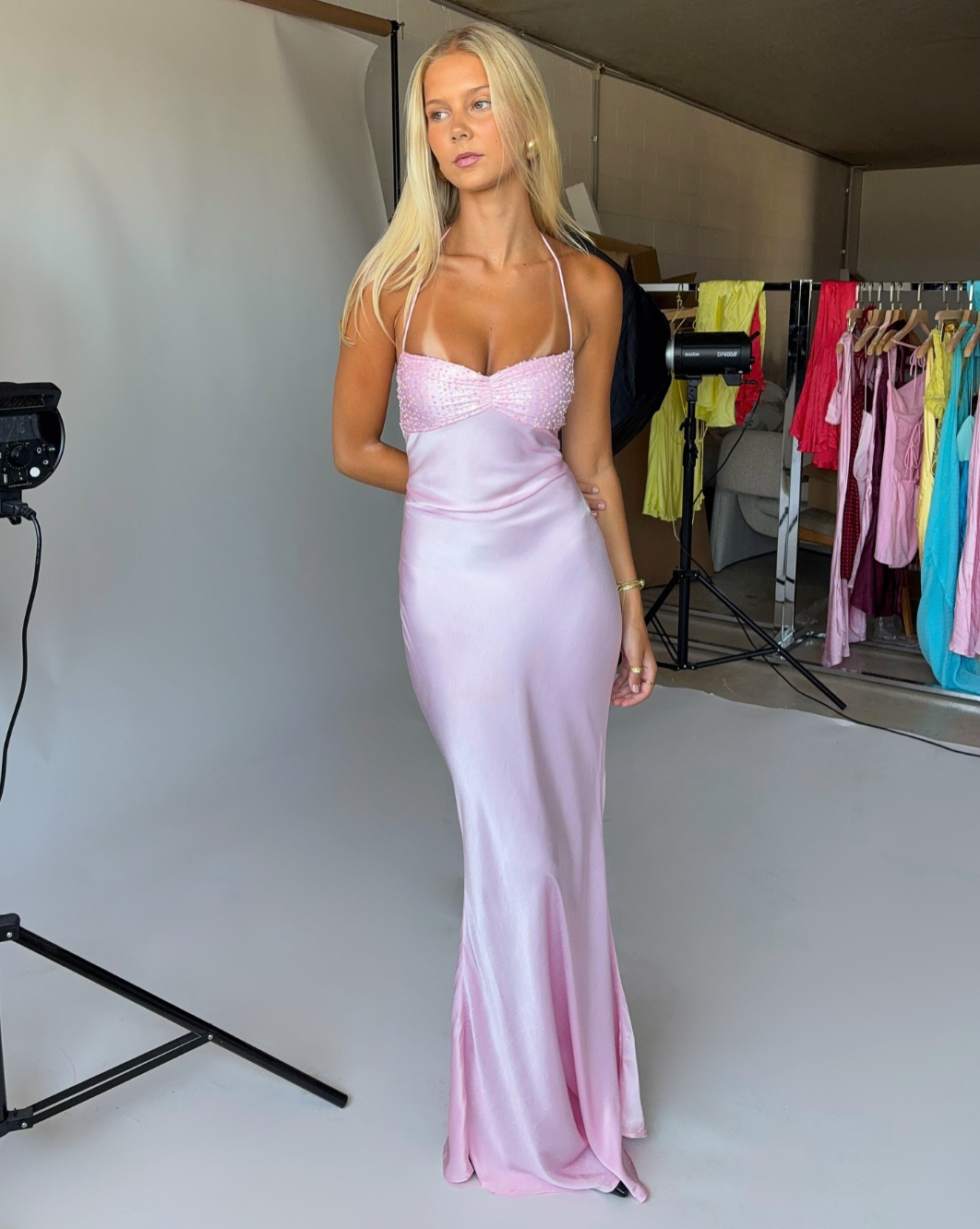 I Am Delilah - Jade Maxi Dress in Quartz