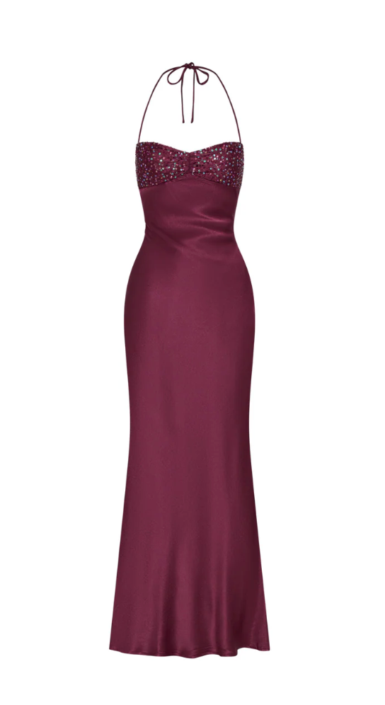 I Am Delilah - Jade Maxi Dress in Berry