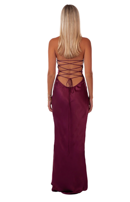 I Am Delilah - Jade Maxi Dress in Berry