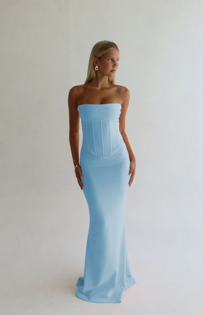 HNTR the Label - Louie Gown in Baby Blue