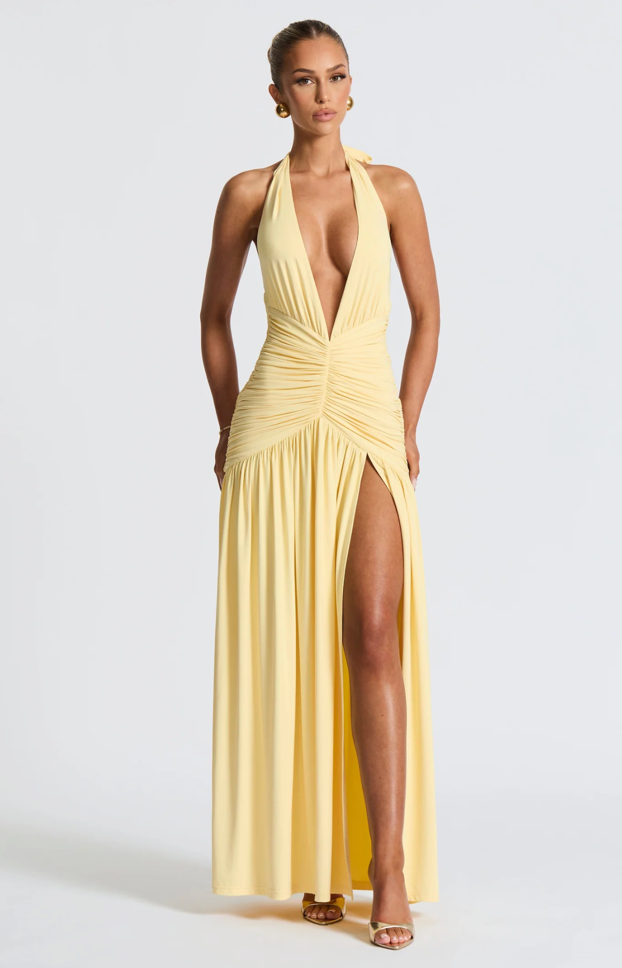 Babyboo - Melania Maxi Dress in Yellow