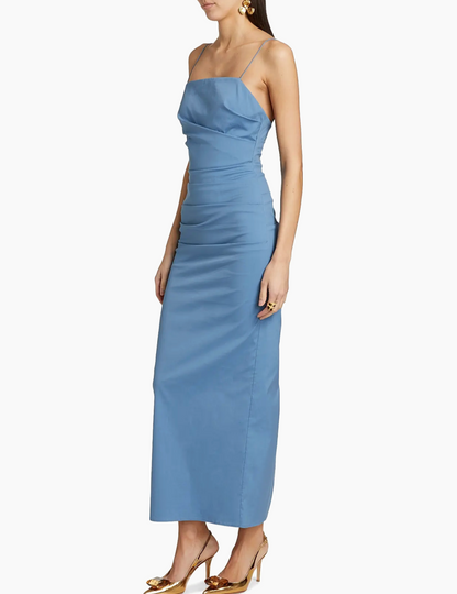 Sir The Label - Jones Gown in Washed Blue