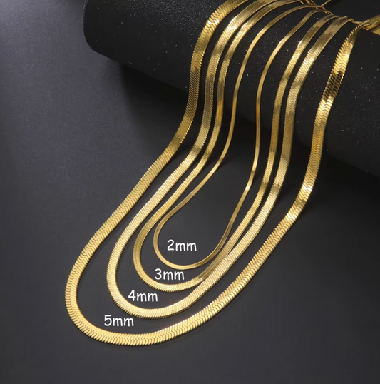 JEWELLERY - Snake Chain Necklace 2mm