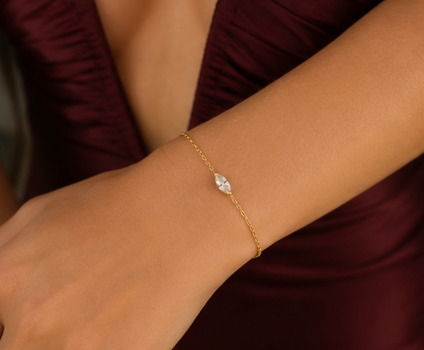 JEWELLERY - Chain Diamond Bracelet