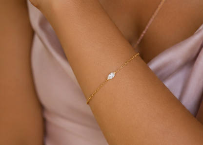 JEWELLERY - Chain Diamond Bracelet