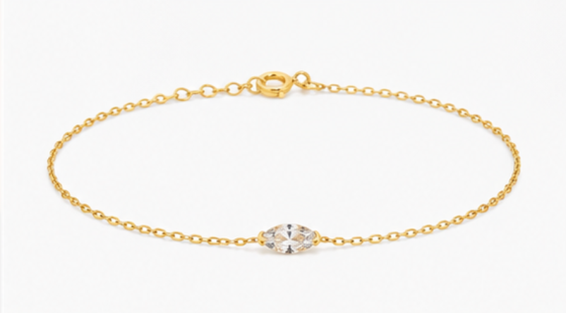 JEWELLERY - Chain Diamond Bracelet