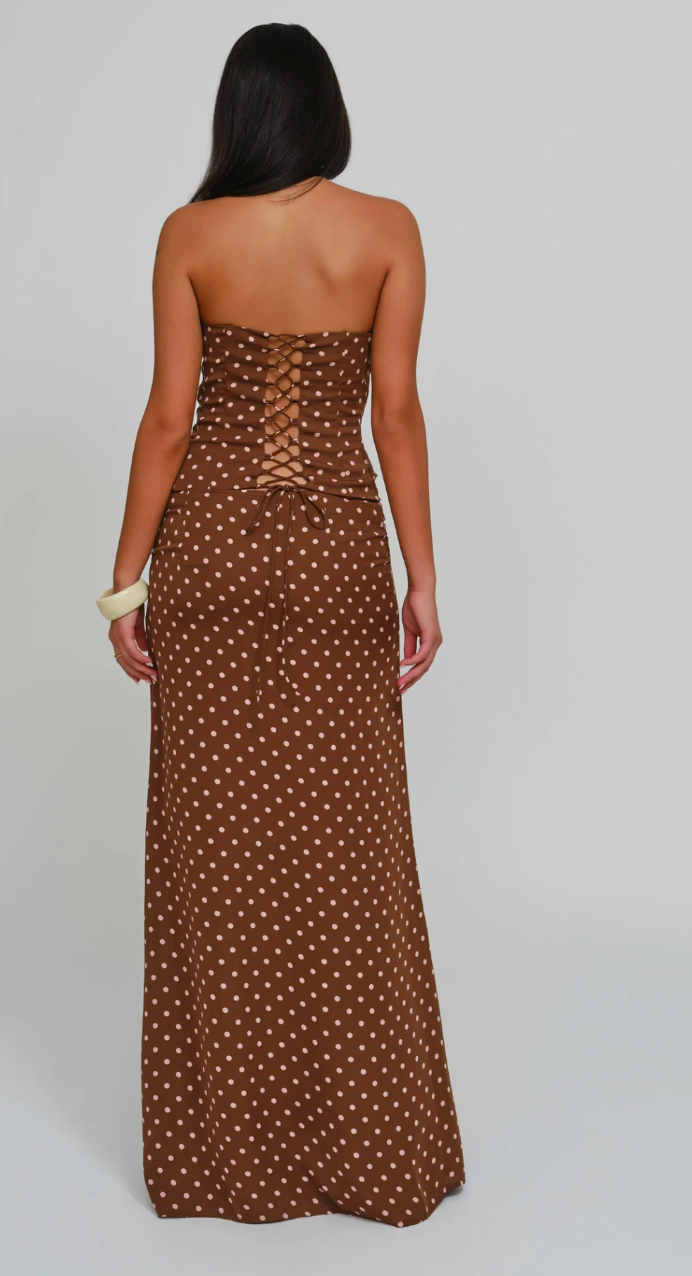 Sabelle - Charlotte Corset & Skirt Set in Cocoa