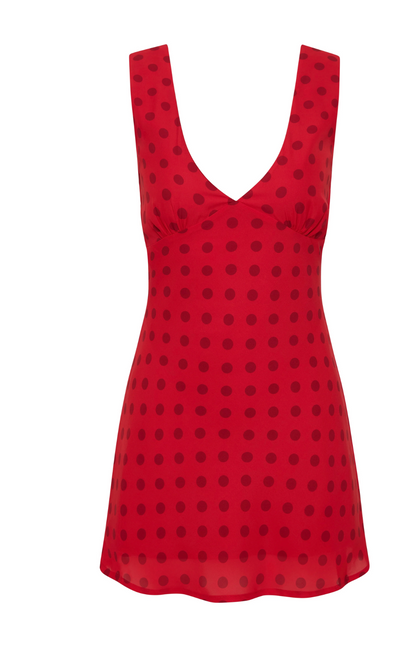 Sabelle - Margot Mini Dress in Scarlet