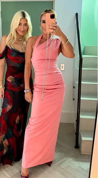 Sir The Label - Giacomo Gathered Gown in Pink