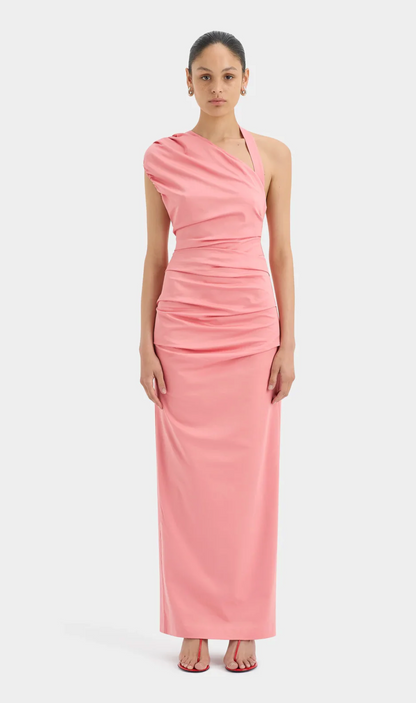 Sir The Label - Giacomo Gathered Gown in Pink