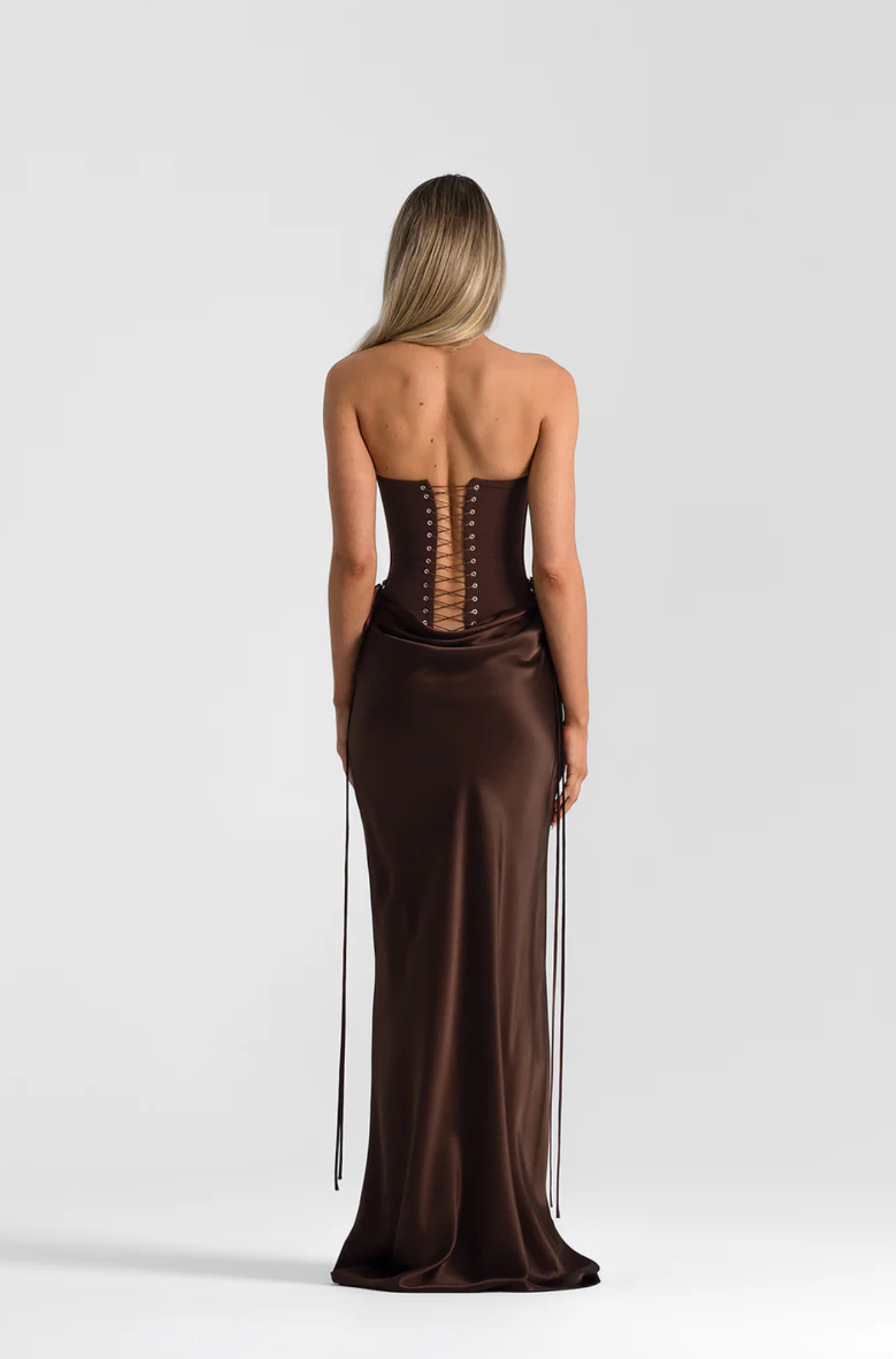 Natalie Rolt - Verity Bustier + Evelyn Skirt in Espresso