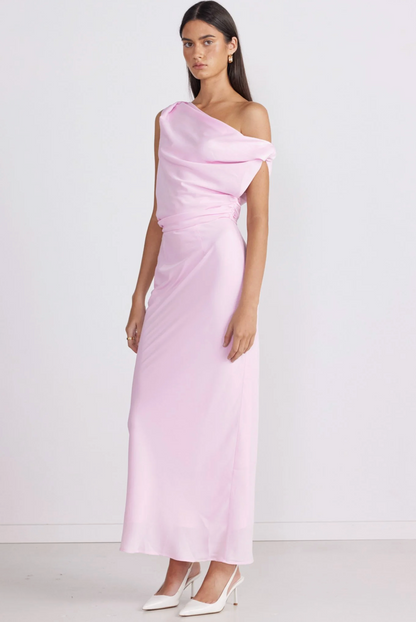 SNDYS - Calissa Maxi Dress in Baby Pink