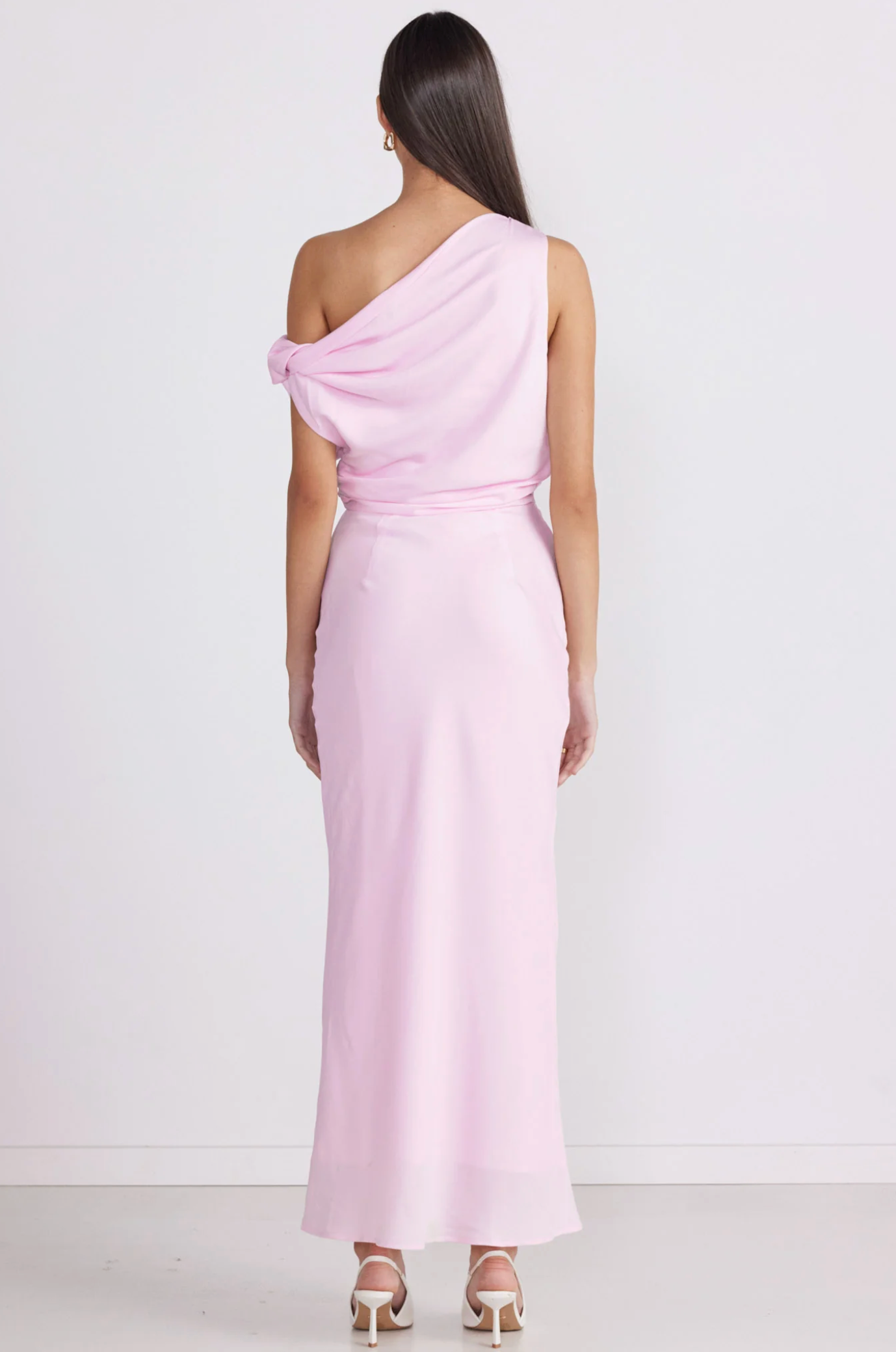 SNDYS - Calissa Maxi Dress in Baby Pink