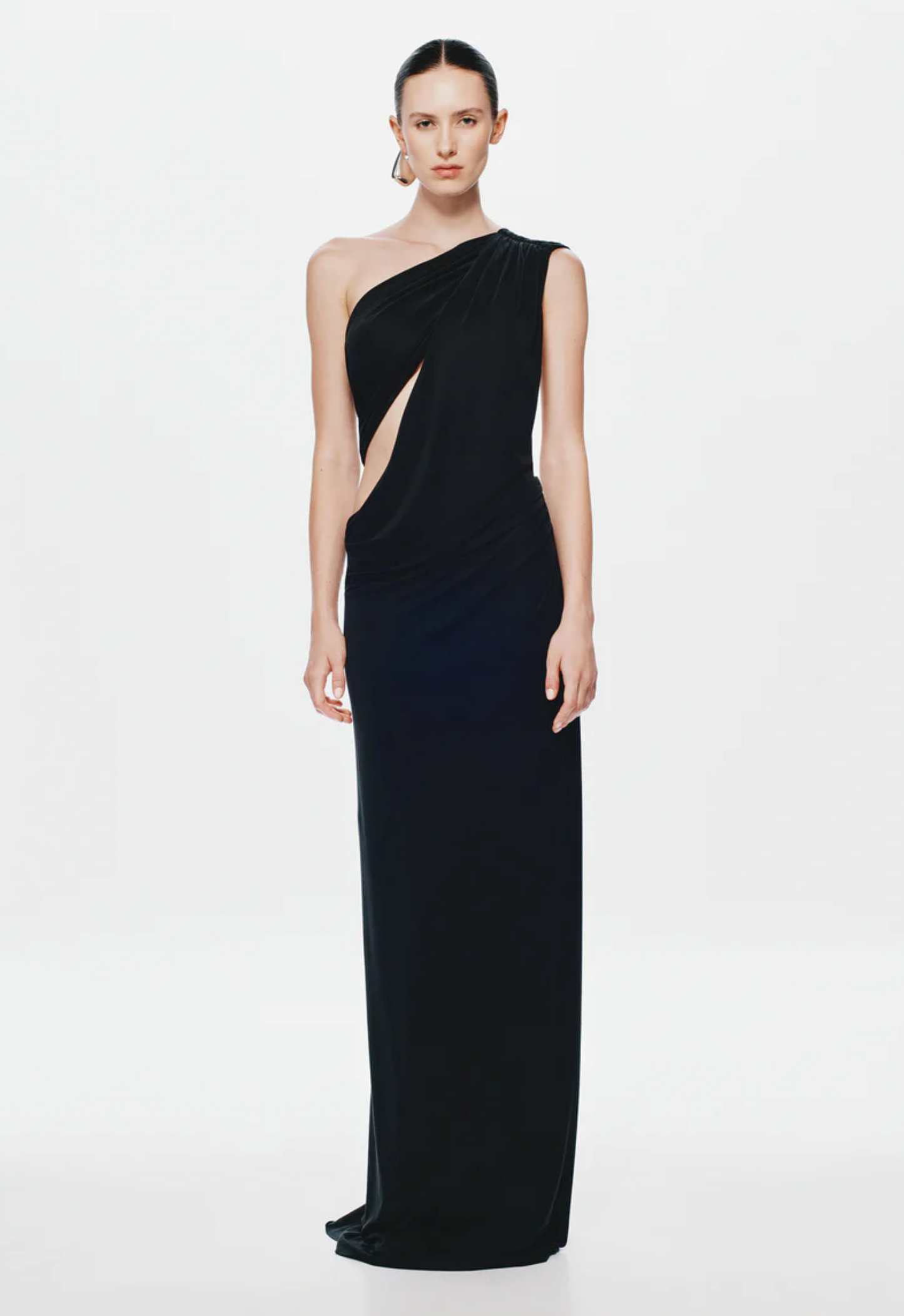 Misha - The Solstice Maxi Dress in Black