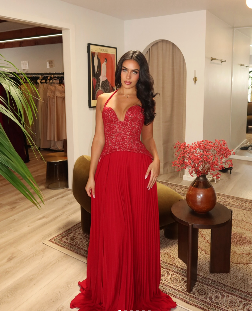 Fenity - Gaia Gown in Red