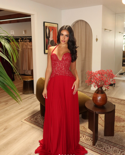 Fenity - Gaia Gown in Red