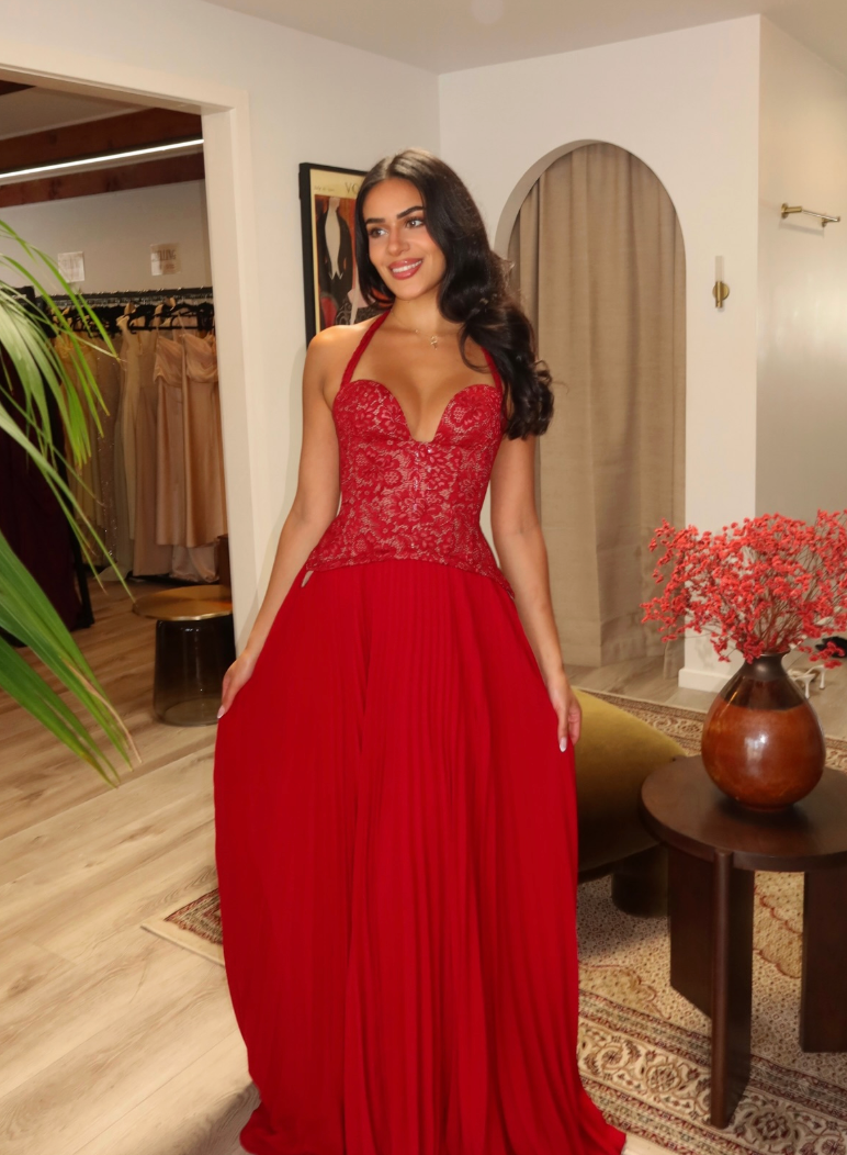 Fenity - Gaia Gown in Red