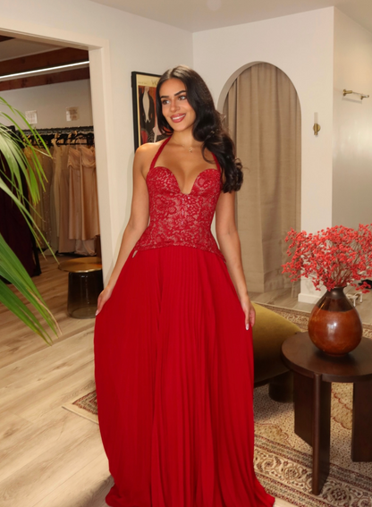 Fenity - Gaia Gown in Red