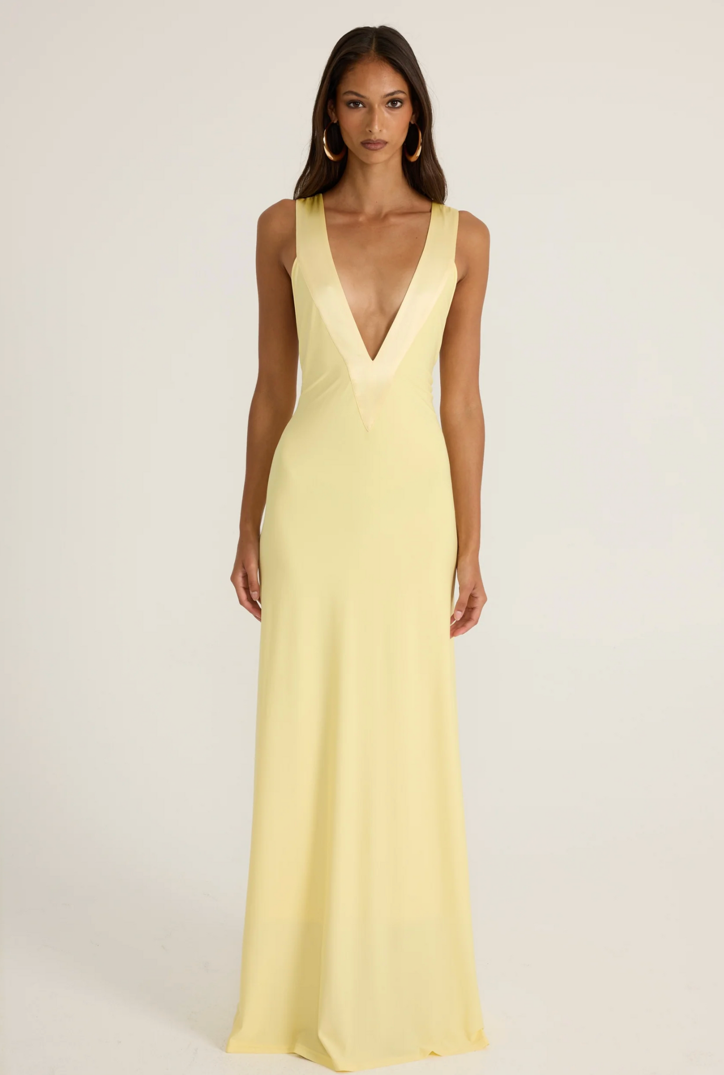 Ance Gria - Rosa Gown in Lemon