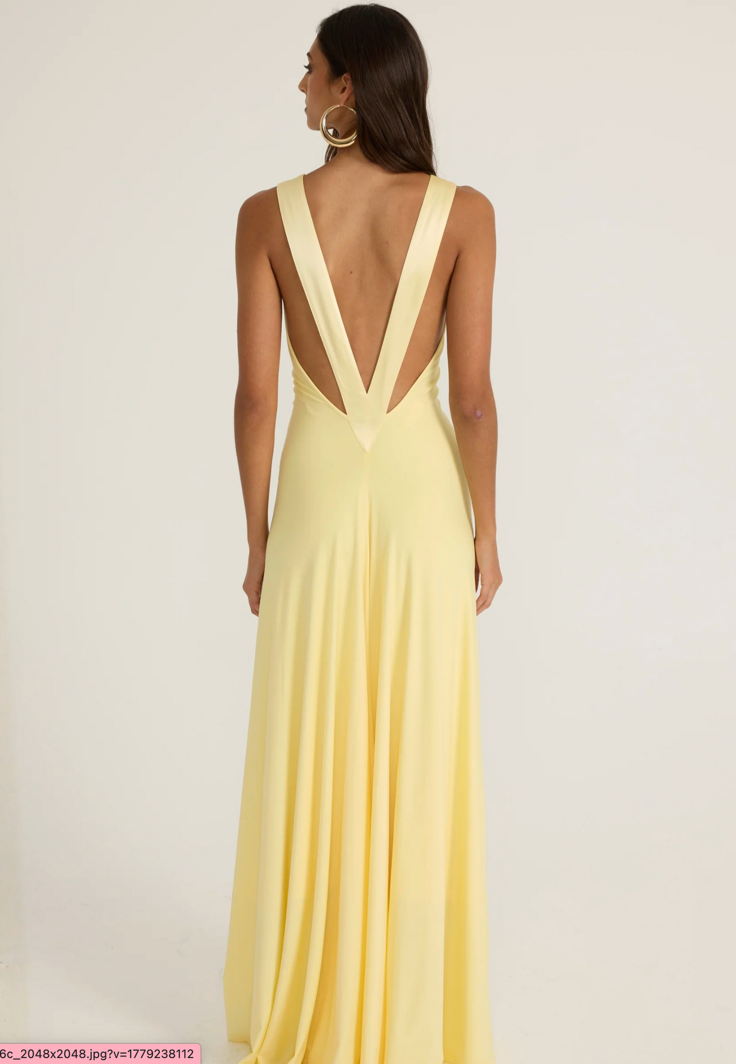 Ance Gria - Rosa Gown in Lemon