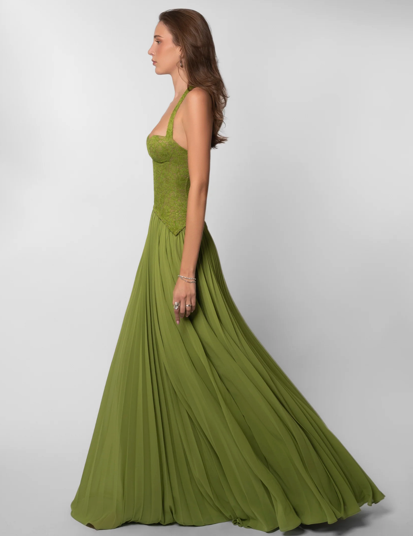Fenity - Gaia Gown in Green