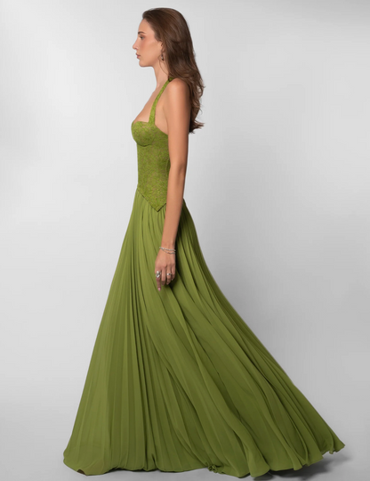 Fenity - Gaia Gown in Green