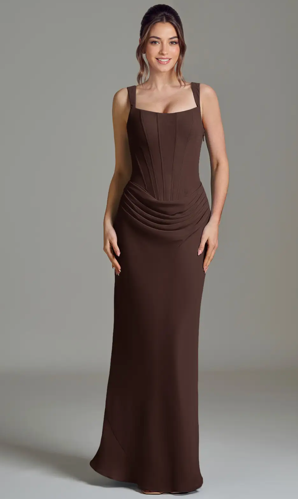 RWSB Custom - Chocolate Corset Dress
