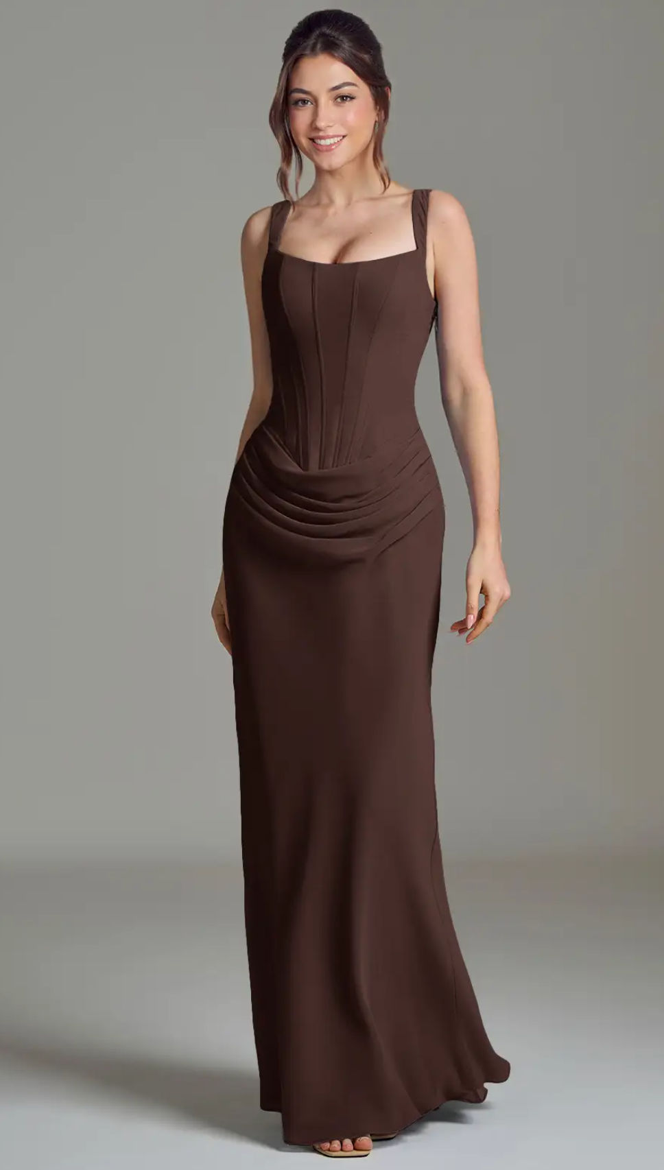 RWSB Custom - Chocolate Corset Dress