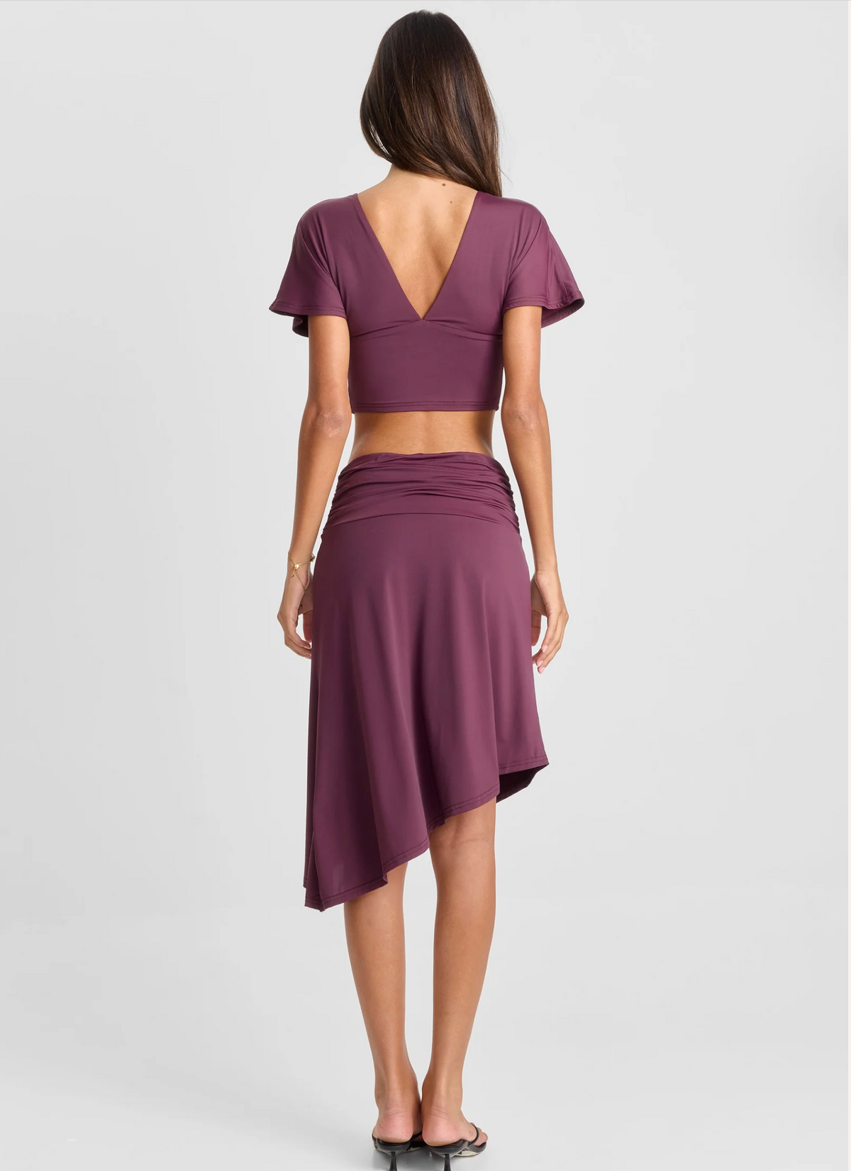 Sasha Therese Winnie Set - in Wine