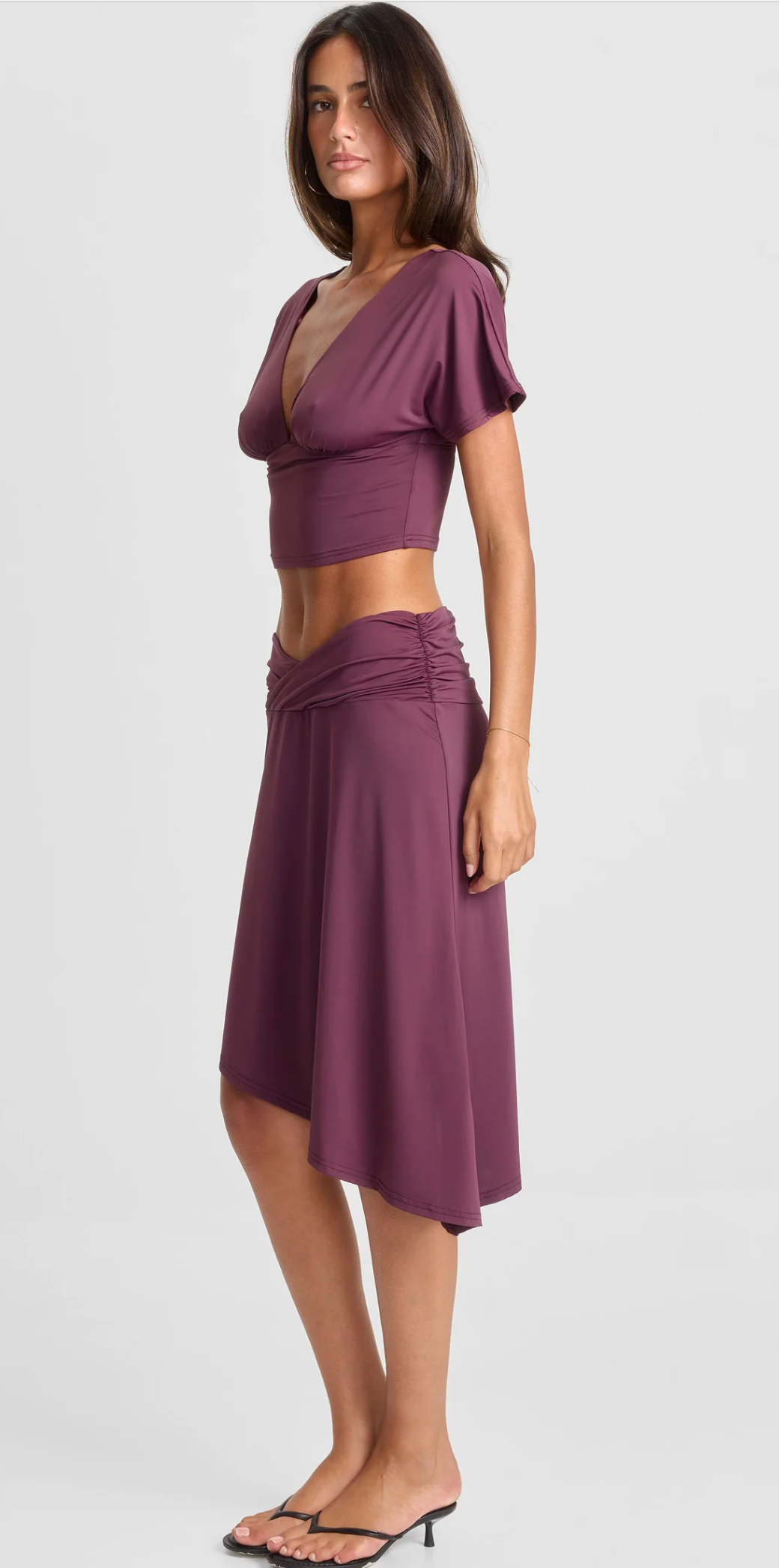 Sasha Therese Winnie Set - in Wine