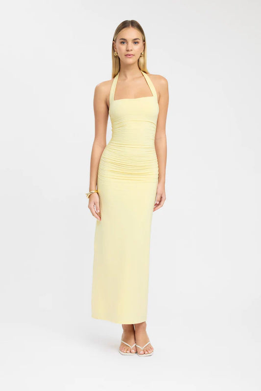 Kookai - Hailey Halter Dress in Sunlight