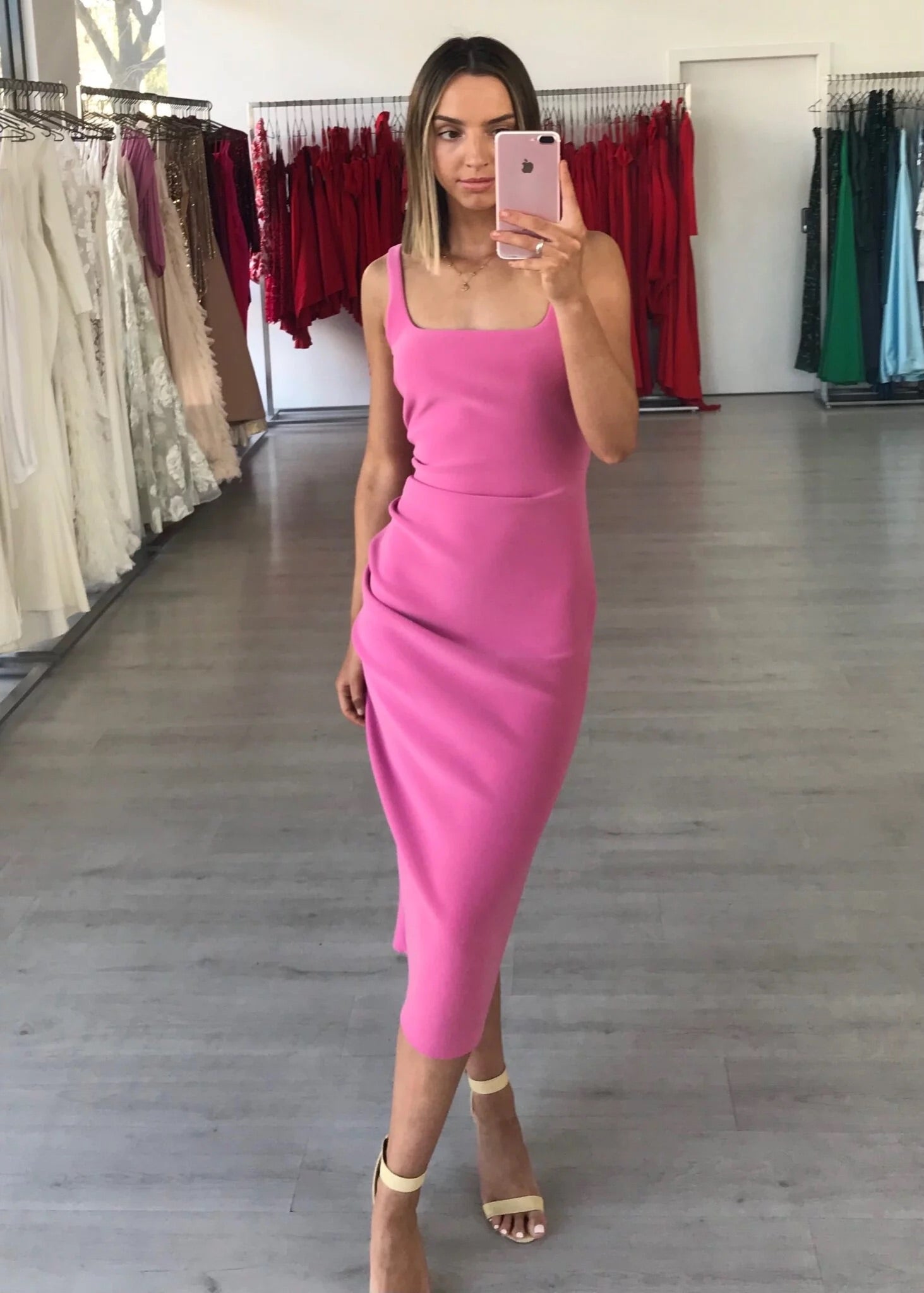 Bec and bridge shop karina midi dress