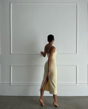 Load image into Gallery viewer, C/MEO Collective - Polarised Midi Dress in Butter
